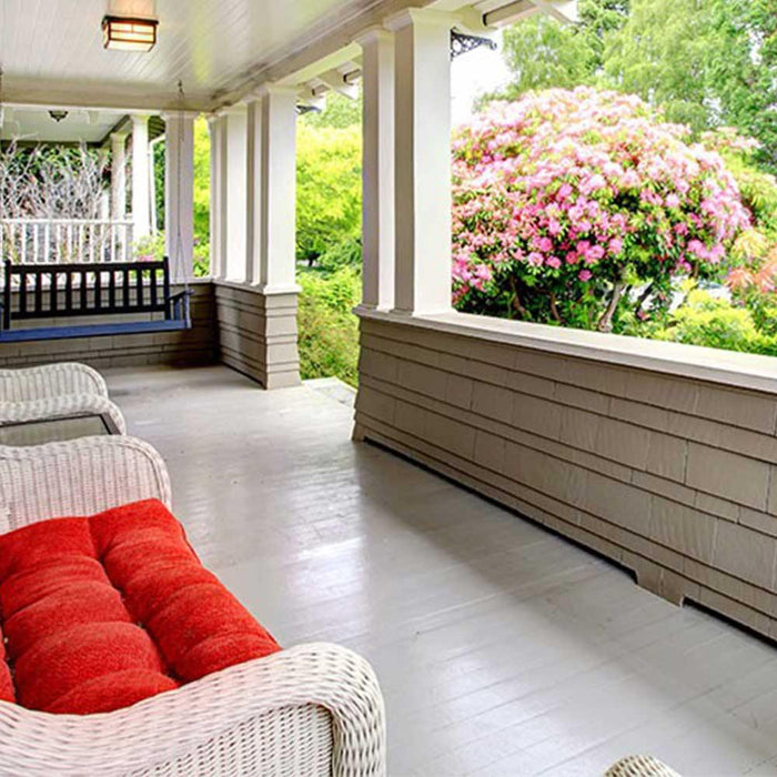 How to Measure Knife Edge, French Edge, Topstitched or Button Tufted Outdoor Cushions - My Backyard Decor