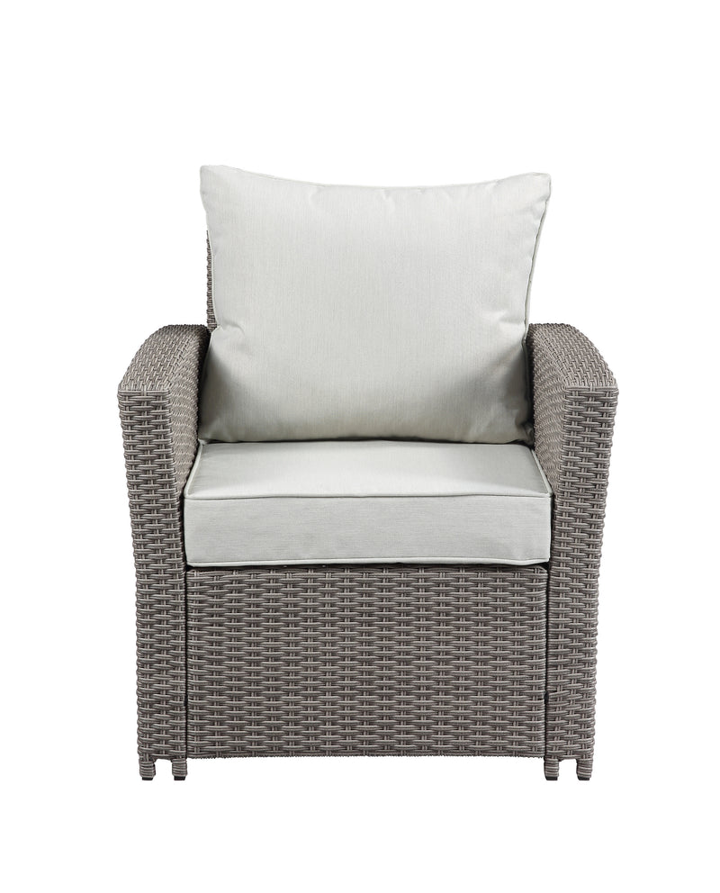 ACME Furniture Tahan 4 Pieces Patio Set, Multicolor