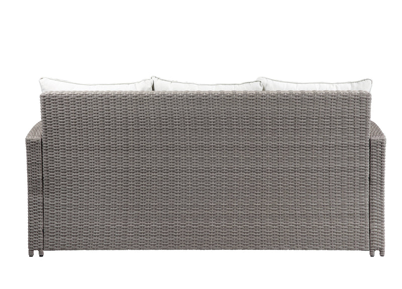 ACME Furniture Tahan 4 Pieces Patio Set, Multicolor