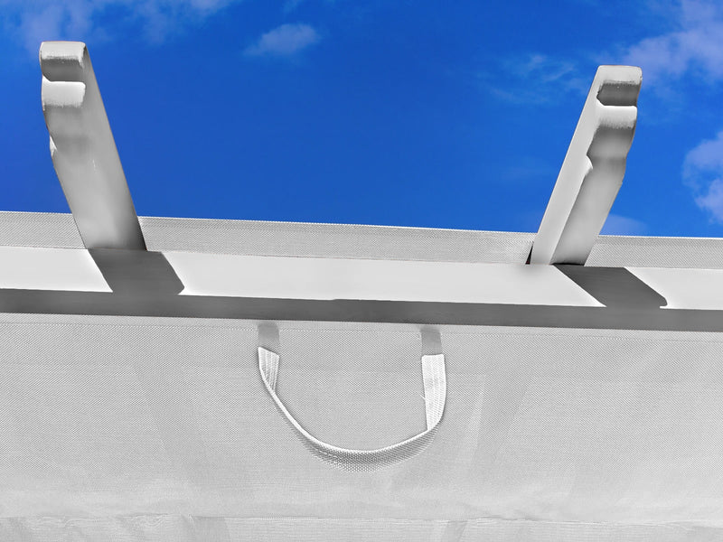 Paragon Outdoor Backyard Structure Soft Top with Aspen Frame Pergola 11' x 11'