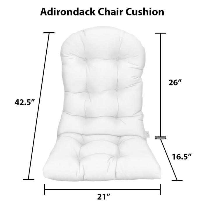 RSH Decor: Sunbrella Tufted Chair Cushion | 42.5” x 21”