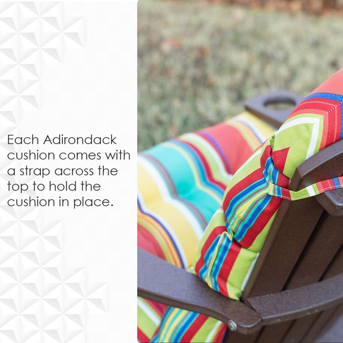 RSH Decor: Sunbrella Tufted Chair Cushion | 42.5” x 21”