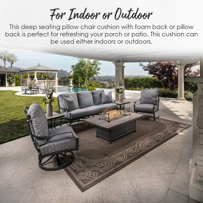 RSH DECOR: Sunbrella Deep Seating Foam Cushion Set