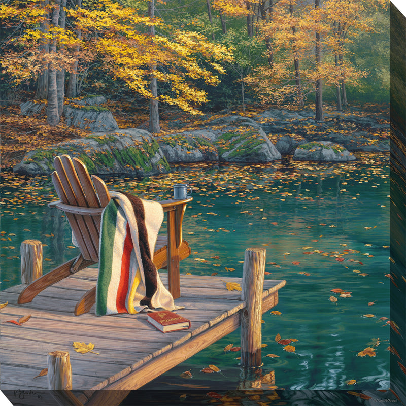 Outdoor Canvas Art 24x24 Alone Time