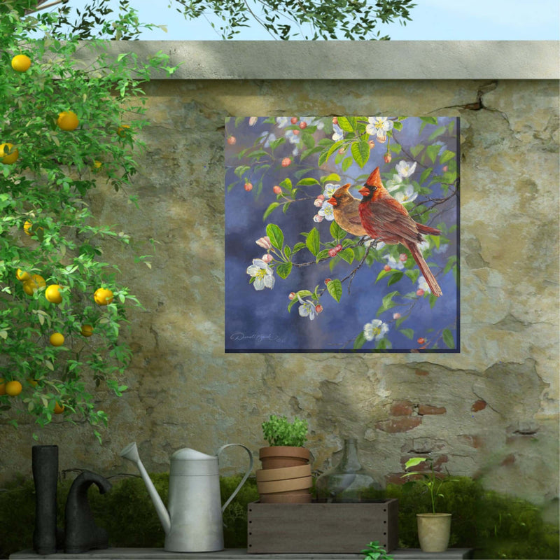 Outdoor Canvas Art 24x24 Spring Arrives