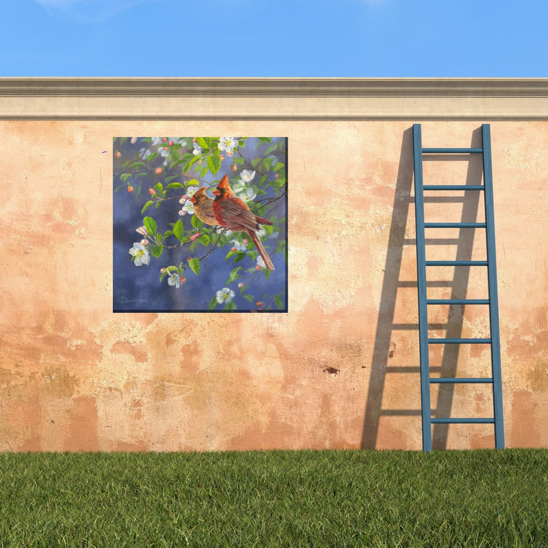 Outdoor Canvas Art 24x24 Spring Arrives