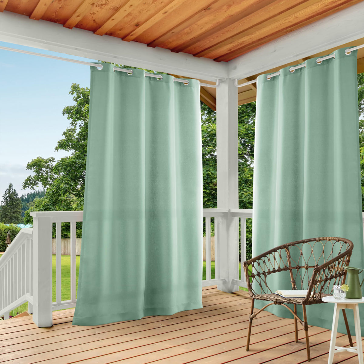 カーテン 010 Outdoor Curtains 54x84 2-Pack - Town & Country Basics — My