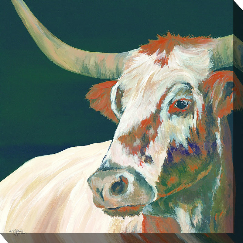 Outdoor Canvas Art 24x24 Head of the Herd