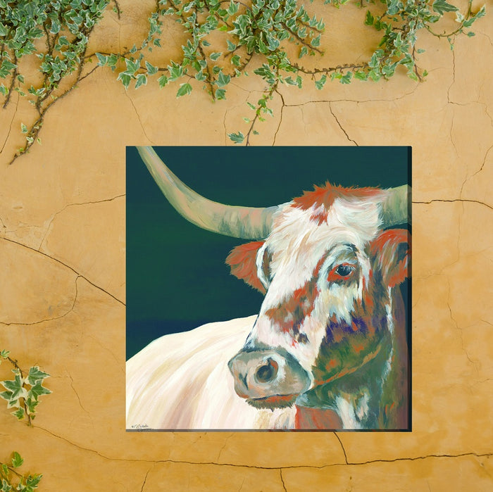 Outdoor Canvas Art 24x24 Head of the Herd