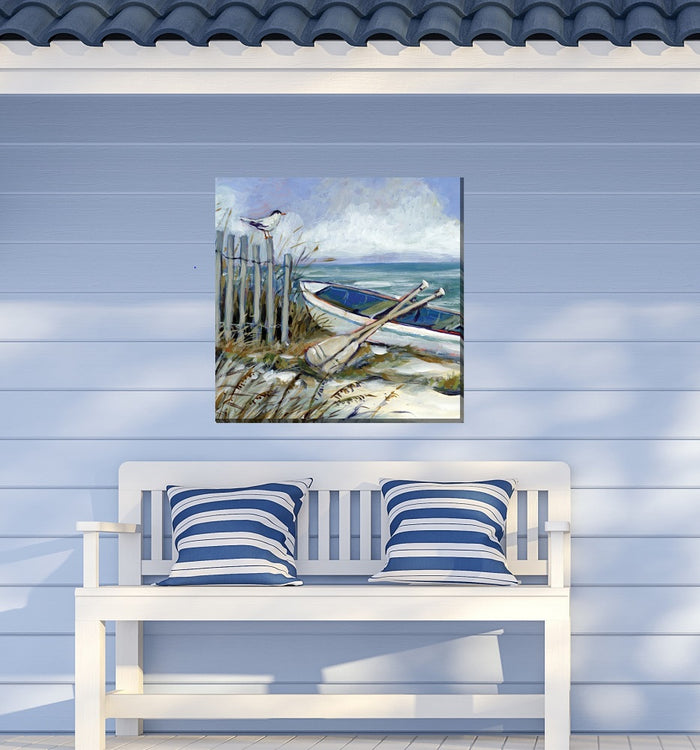 Outdoor Canvas Art 24x24 Shore Break