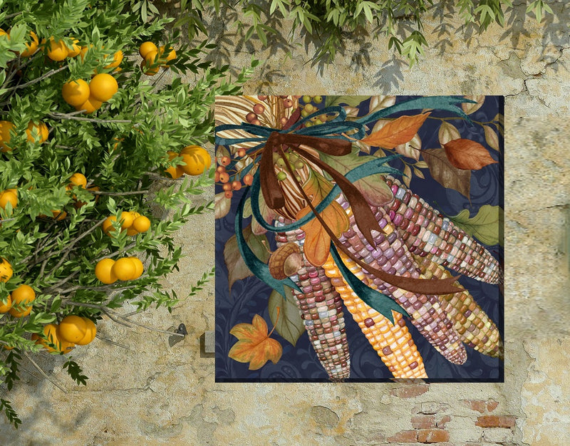 Outdoor Canvas Art 24x24 Harvest Corn
