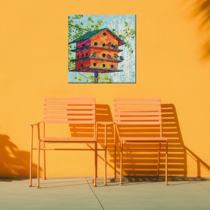 Outdoor Canvas Art 24x24 For The Birds