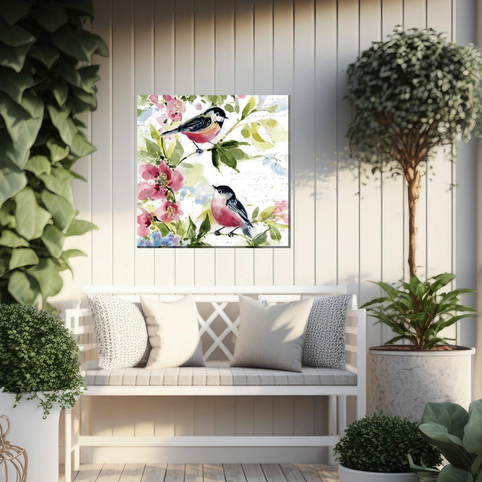 Outdoor Canvas Art 24x24 Two Of A Kind