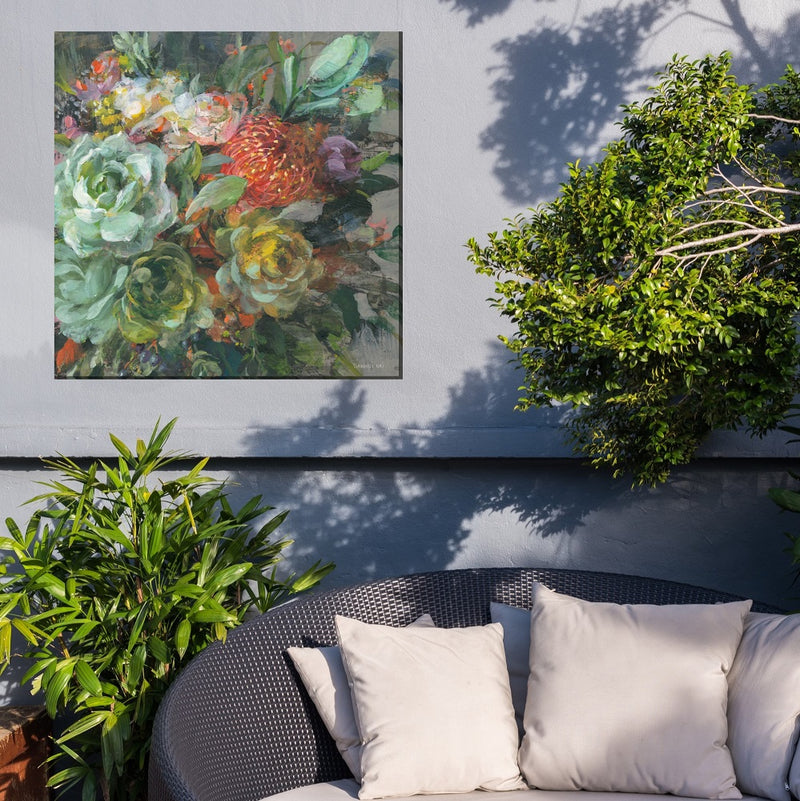 Outdoor Canvas Art 24x24 Vintage Grace