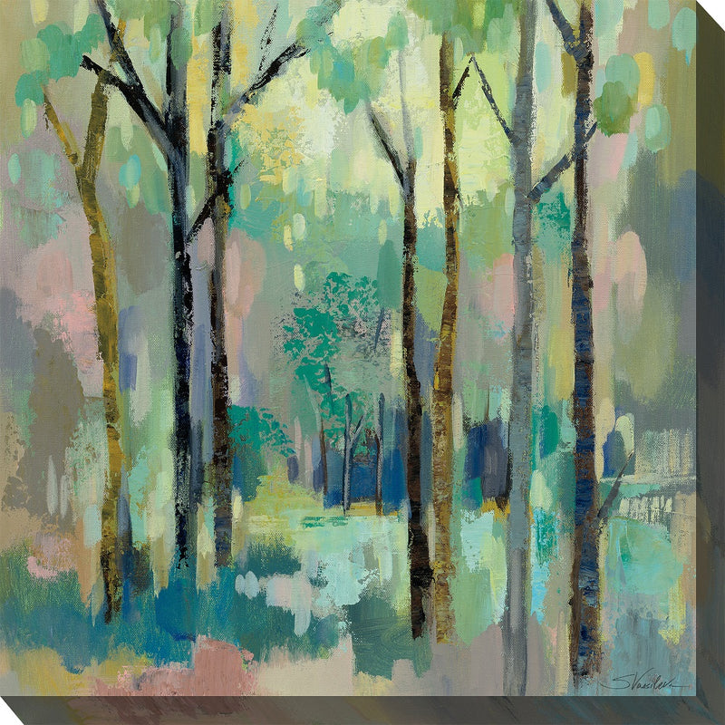 Outdoor Canvas Art 24x24 Fabled Forest