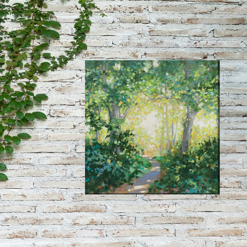 Outdoor Canvas Art 24x24 Nature Hike
