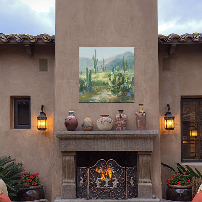 Outdoor Canvas Art 24x24 Sage Plateau