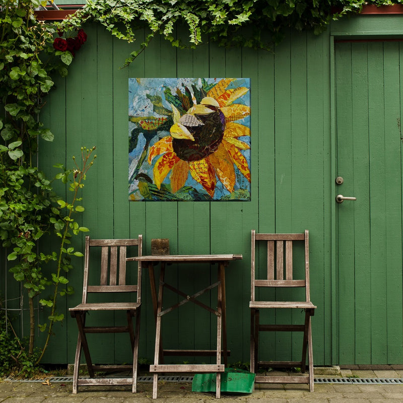 Outdoor Canvas Art 24x24 Hello Sunshine