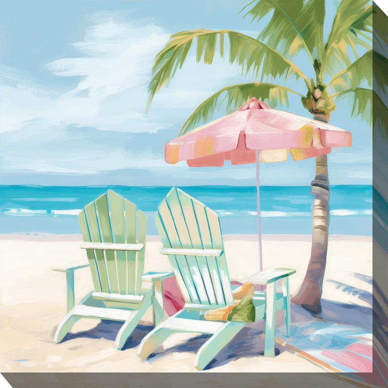 Outdoor Canvas Art 24x24 Shady Spot