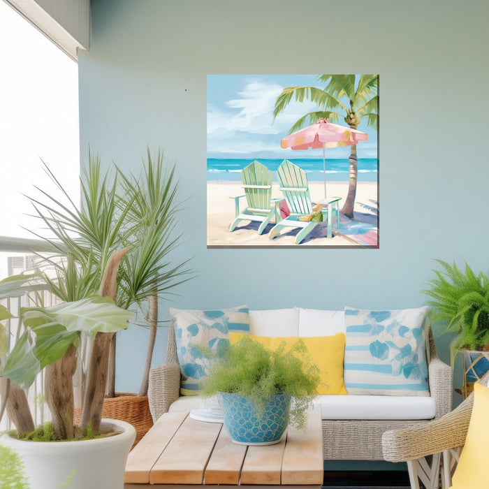 Outdoor Canvas Art 24x24 Shady Spot