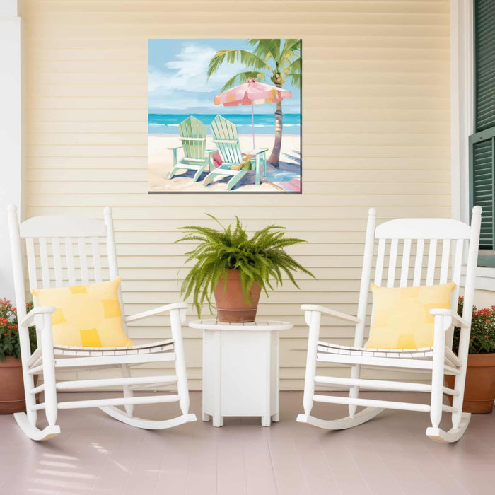 Outdoor Canvas Art 24x24 Shady Spot