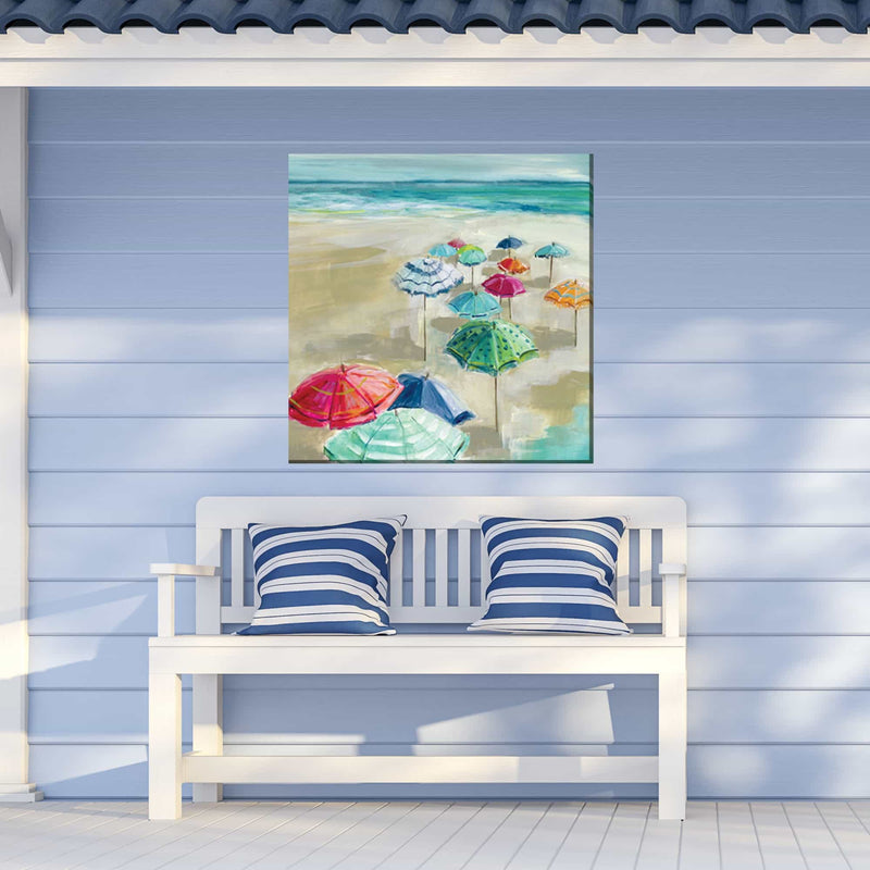 Outdoor Canvas Art 24x24 Party Girls