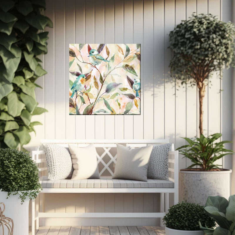 Outdoor Canvas Art 24x24 Out On A Limb