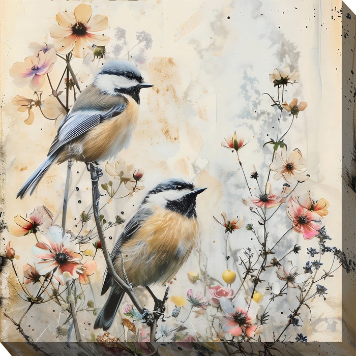Outdoor Canvas Art 24x24 Two on a Twig