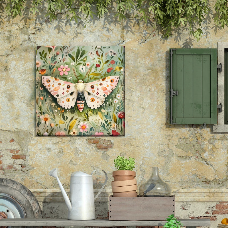 Outdoor Canvas Art 24x24 Butterfly in Nature