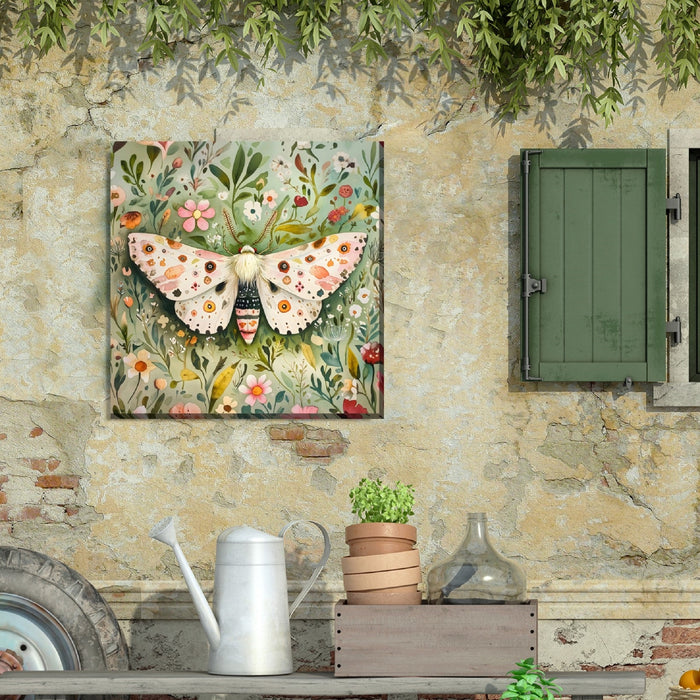 Outdoor Canvas Art 24x24 Butterfly in Nature