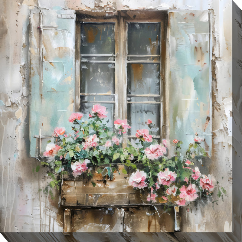 Outdoor Canvas Art 24x24 French Country