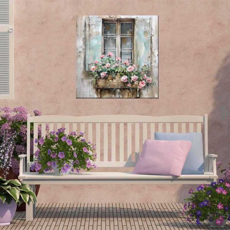 Outdoor Canvas Art 24x24 French Country
