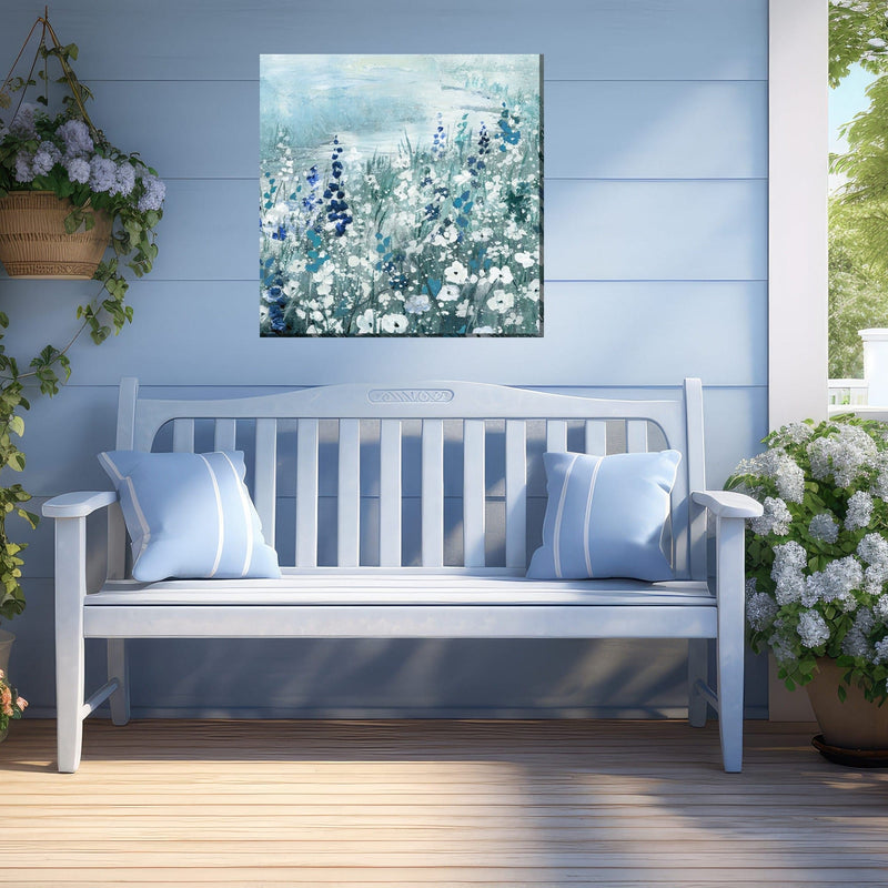 Outdoor Canvas Art 24x24 Chantilly Lace