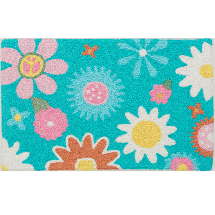 Outdoor Accent Rugs Garden & Floral Theme