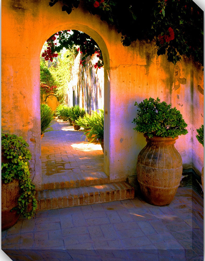 Outdoor Canvas Art 30x40 Arch Passageway No2