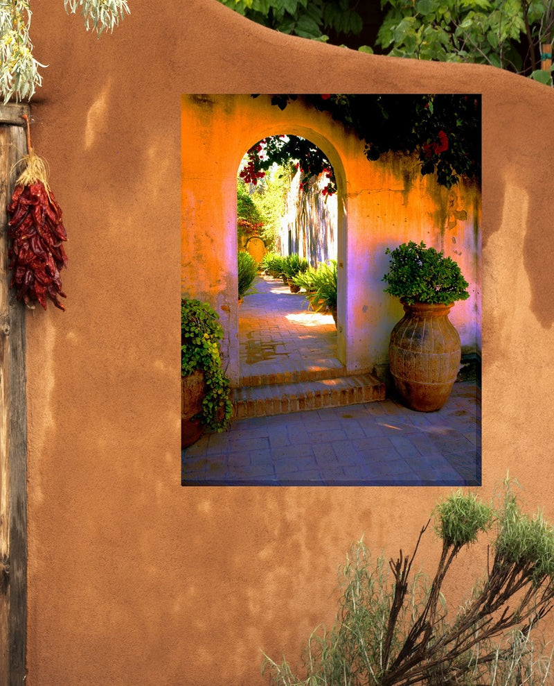 Outdoor Canvas Art 30x40 Arch Passageway No2