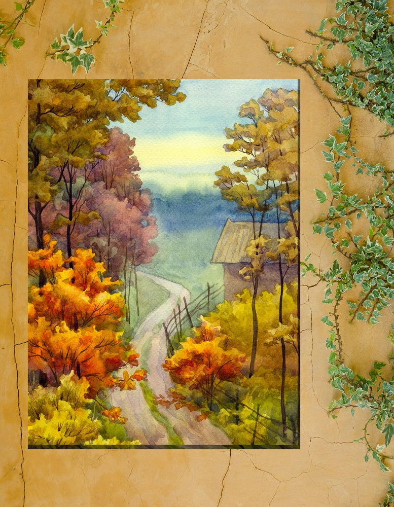 Outdoor Canvas Art 30x40 Rambling Road