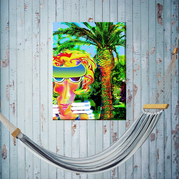 Outdoor Canvas Art 30x40 At the Pool