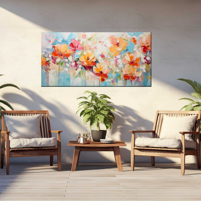 Outdoor Canvas Art 48x24 Viennese Waltz