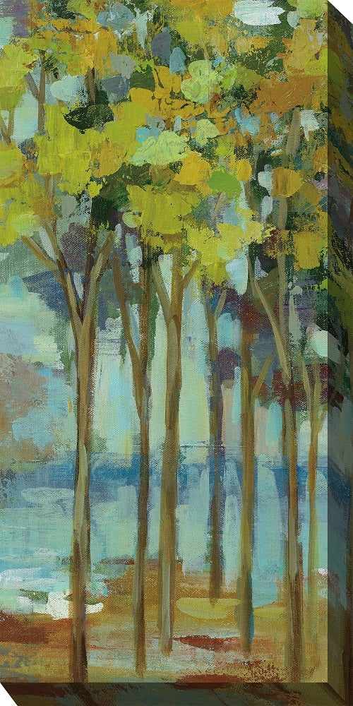 Outdoor Canvas Art 24x48 Woodland Grove