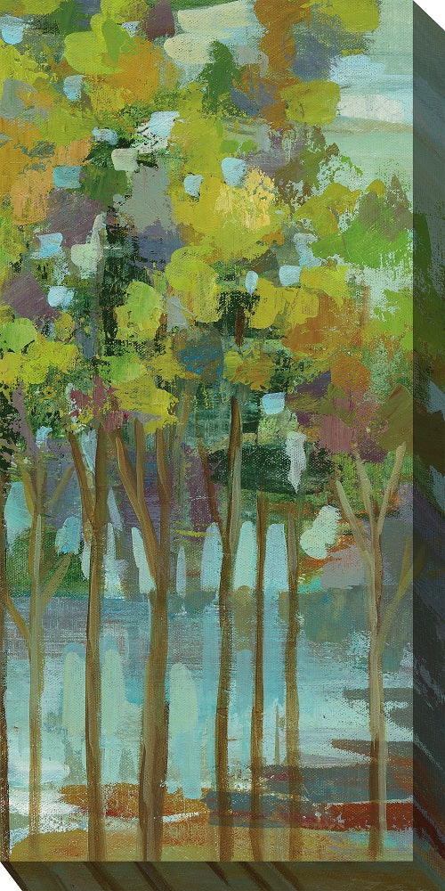 Outdoor Canvas Art 24x48 Woodland Grove