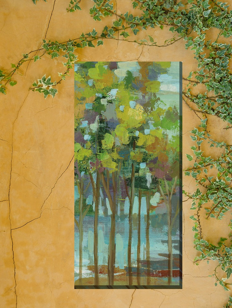 Outdoor Canvas Art 24x48 Woodland Grove