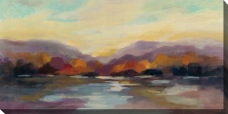 Outdoor Canvas Art 48x24 Autumn Glow