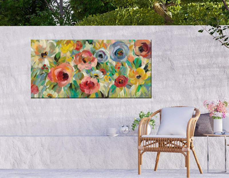 Outdoor Canvas Art 48x24 Charades