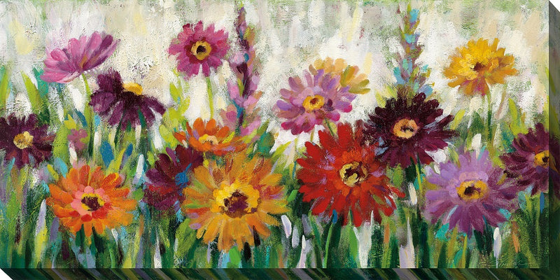 Outdoor Canvas Art 48x24 Carnival of Color