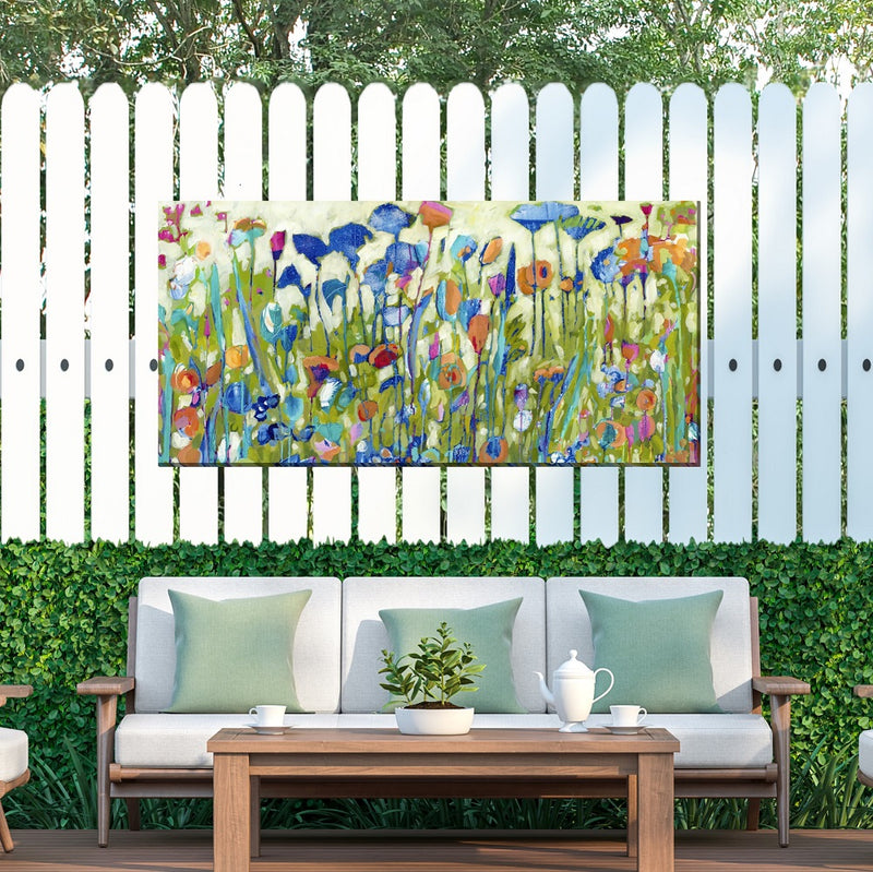 Outdoor Canvas Art 48x24 Mischief Makers