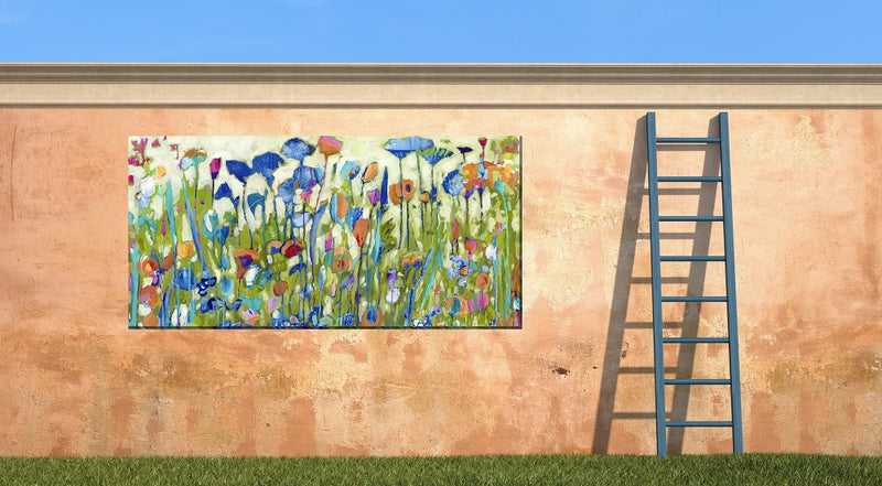 Outdoor Canvas Art 48x24 Mischief Makers