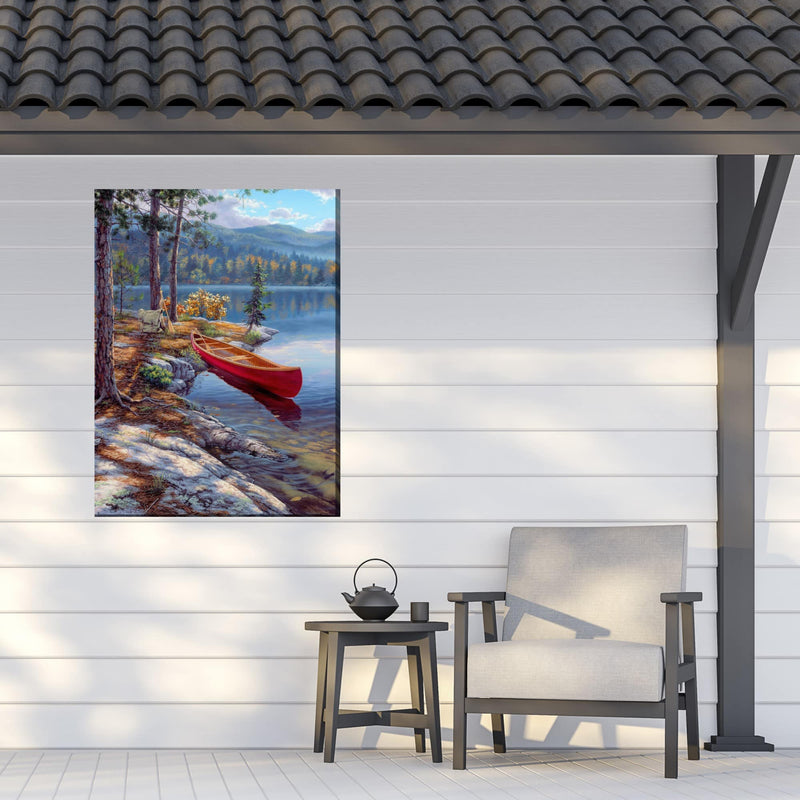 Outdoor Canvas Art 30x40 Rest Stop