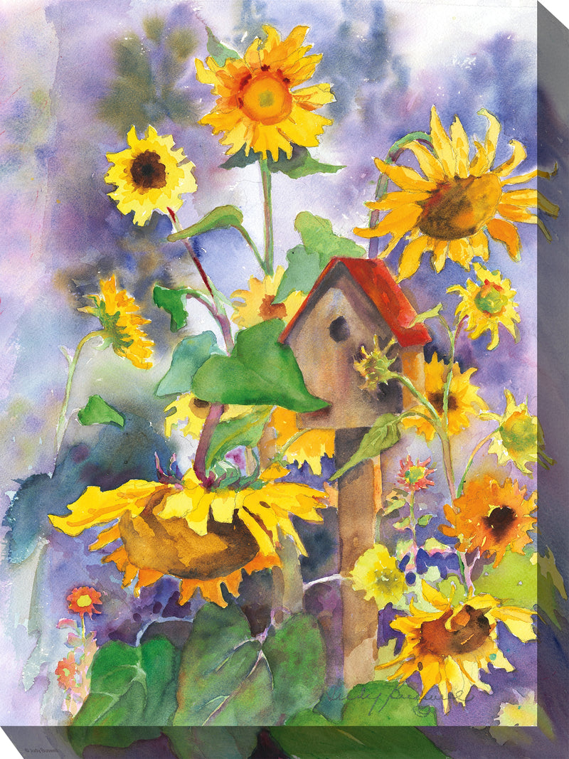 Outdoor Canvas Art 30x40 Auntie's Garden