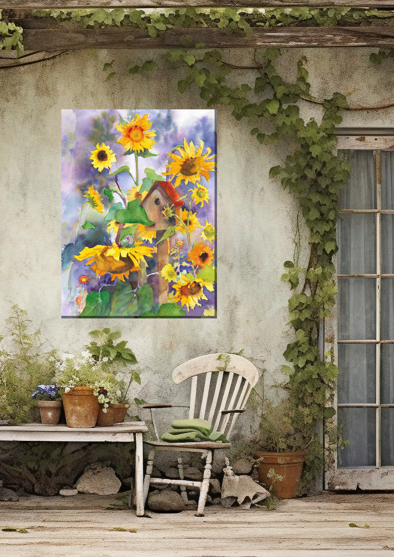 Outdoor Canvas Art 30x40 Auntie's Garden